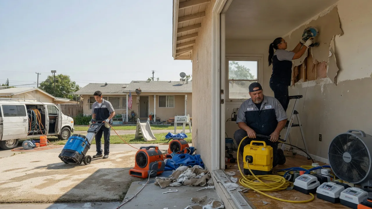 Water Damage Restoration in Belmont, LA near me
